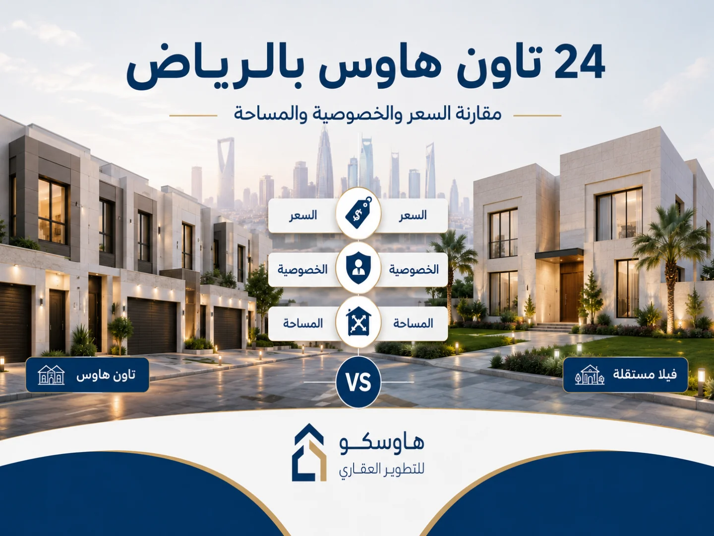 24 تاون هاوس بالرياض: لماذا يعتبر خيارًا مناسبًا للعائلات؟